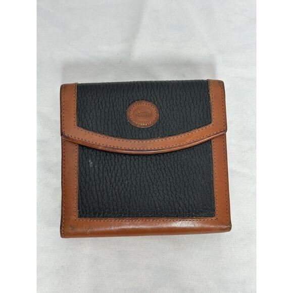 VTG Dooney & Bourke Women’s Leather AWL Gladstone Bag W/ Matching Coin Bag Rare - Picture 13 of 16